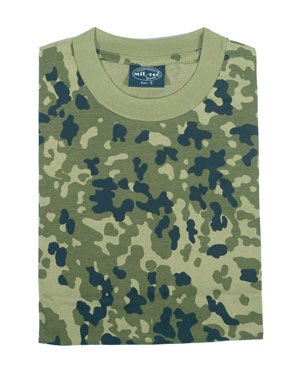 Billede af T-shirt, dansk camouflage XL