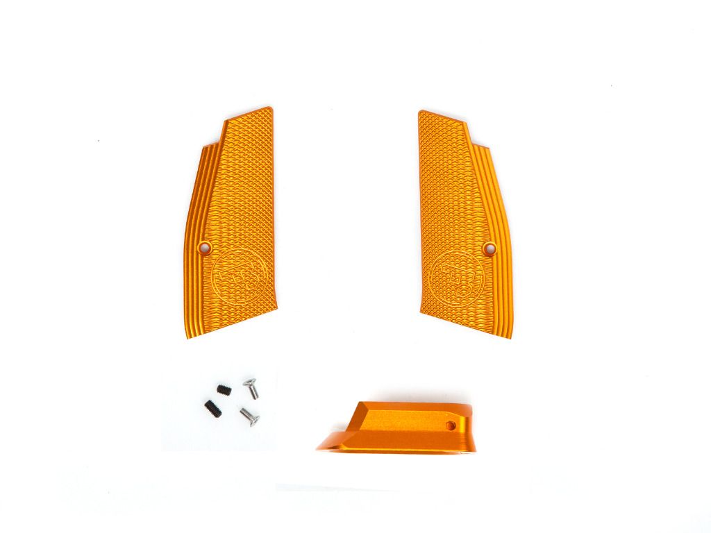Se Short grip and mag. funnel. CZ SP-01 Shadow,Orange hos Handelshuset Aulum