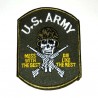 Billede af Patch US Army Skull
