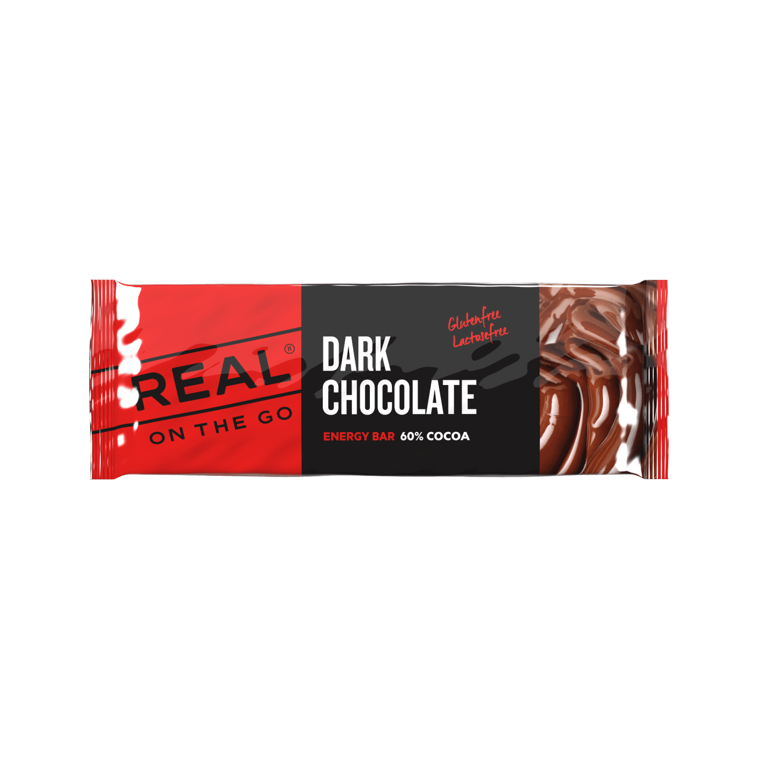 Se Real On The Go - Mørk Chokolade hos Handelshuset Aulum