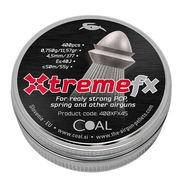 Billede af COAL Xtreme FX Hagl, 400 stk, 4,5 mm (.177)