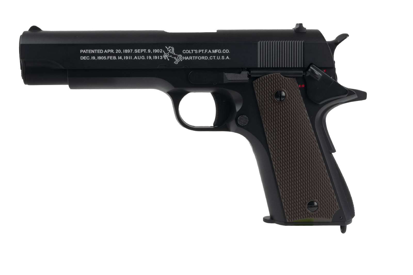 Se Colt 1911 AEP med Mosfet hos Handelshuset Aulum