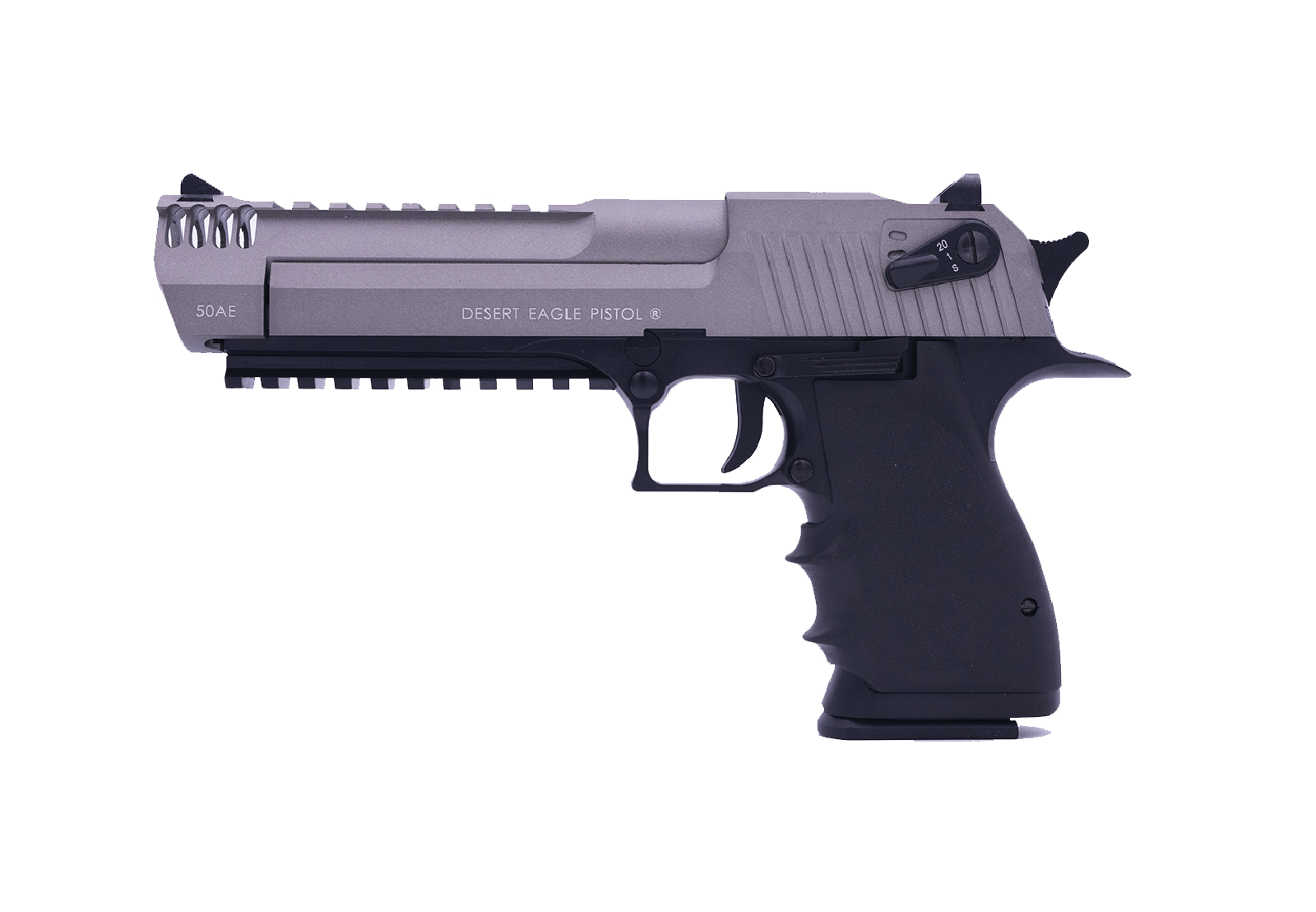 Cybergun Desert Eagle L6, Fuld Auto, Dual Tone