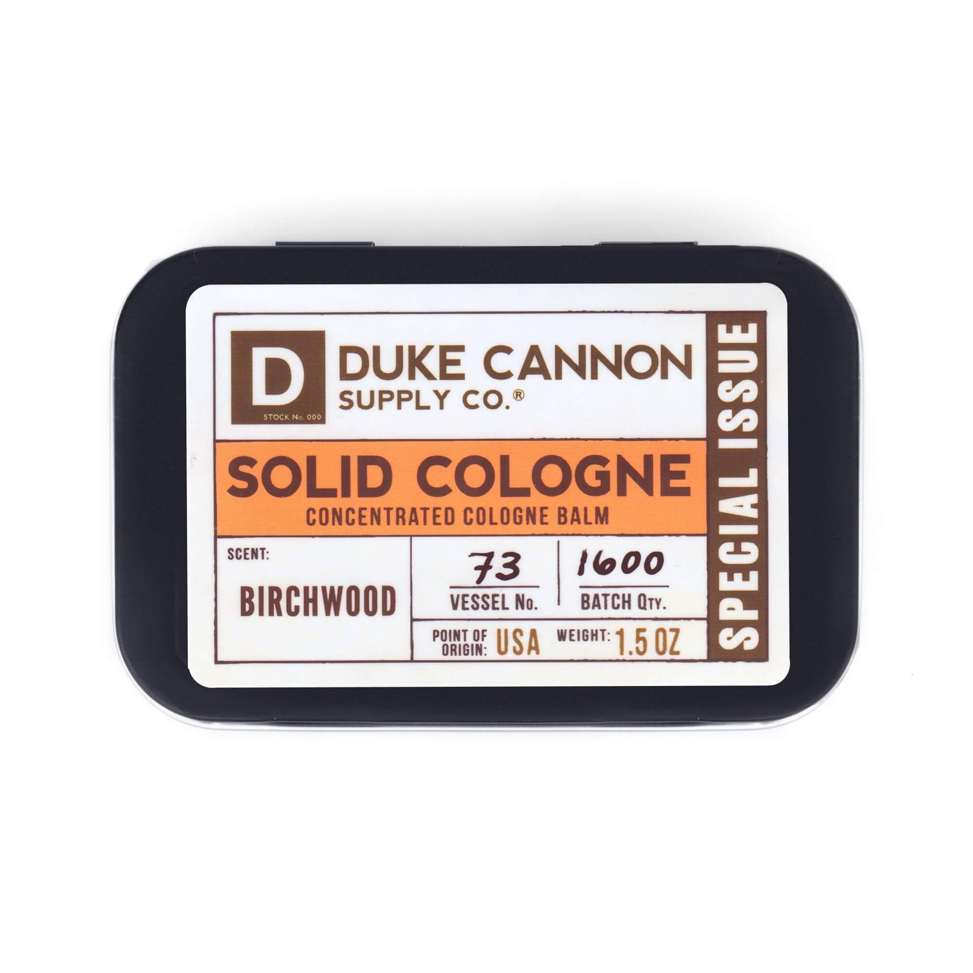 Duke Cannon Solid Parfume, Birchwood