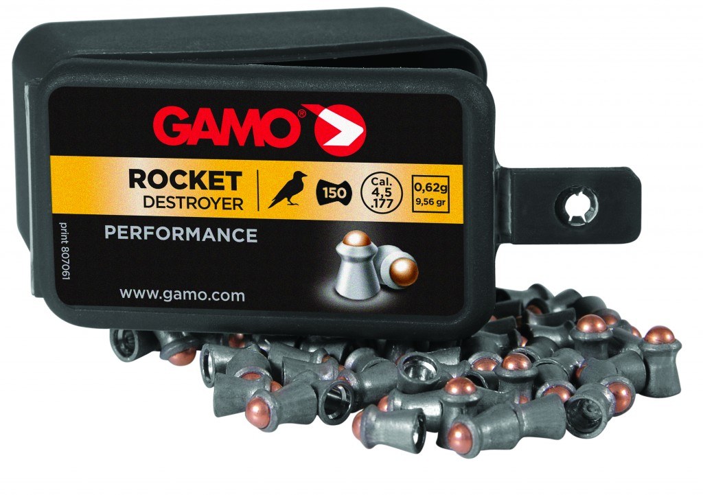 Se Gamo Rocket, 100stk, 5,5mm(.22) hos Handelshuset Aulum
