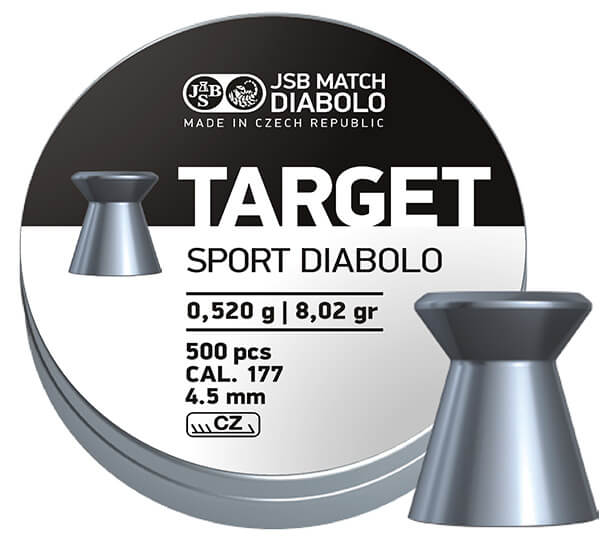 JSB Target Sport hagl , 500 stk, 4,5 mm(.177)