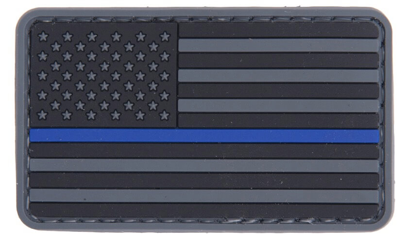 Patch, PVC, Thin Blue Line USA