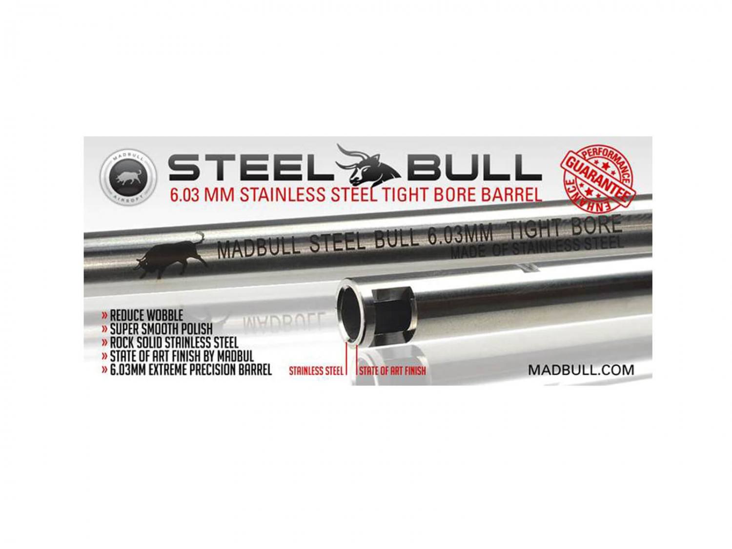 Madbull SteelBull løb, 363 mm