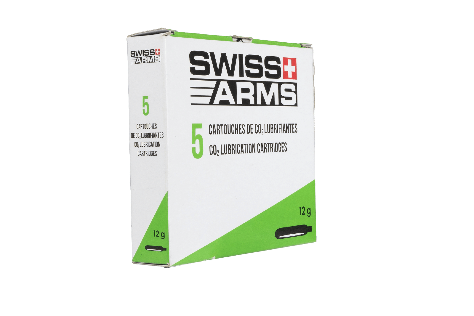Swiss Arms Smøre CO2 Patroner, 5 stk