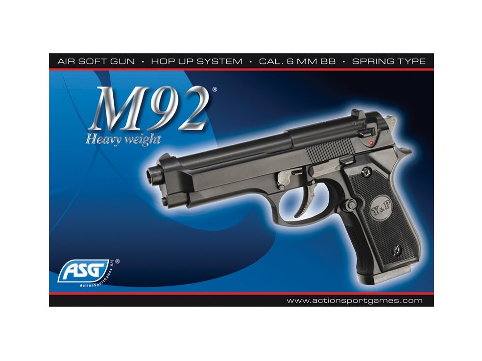 M92, Heavy, Sort