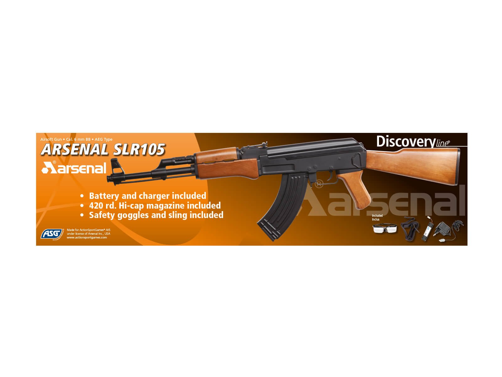 Arsenal SLR105, Discovery