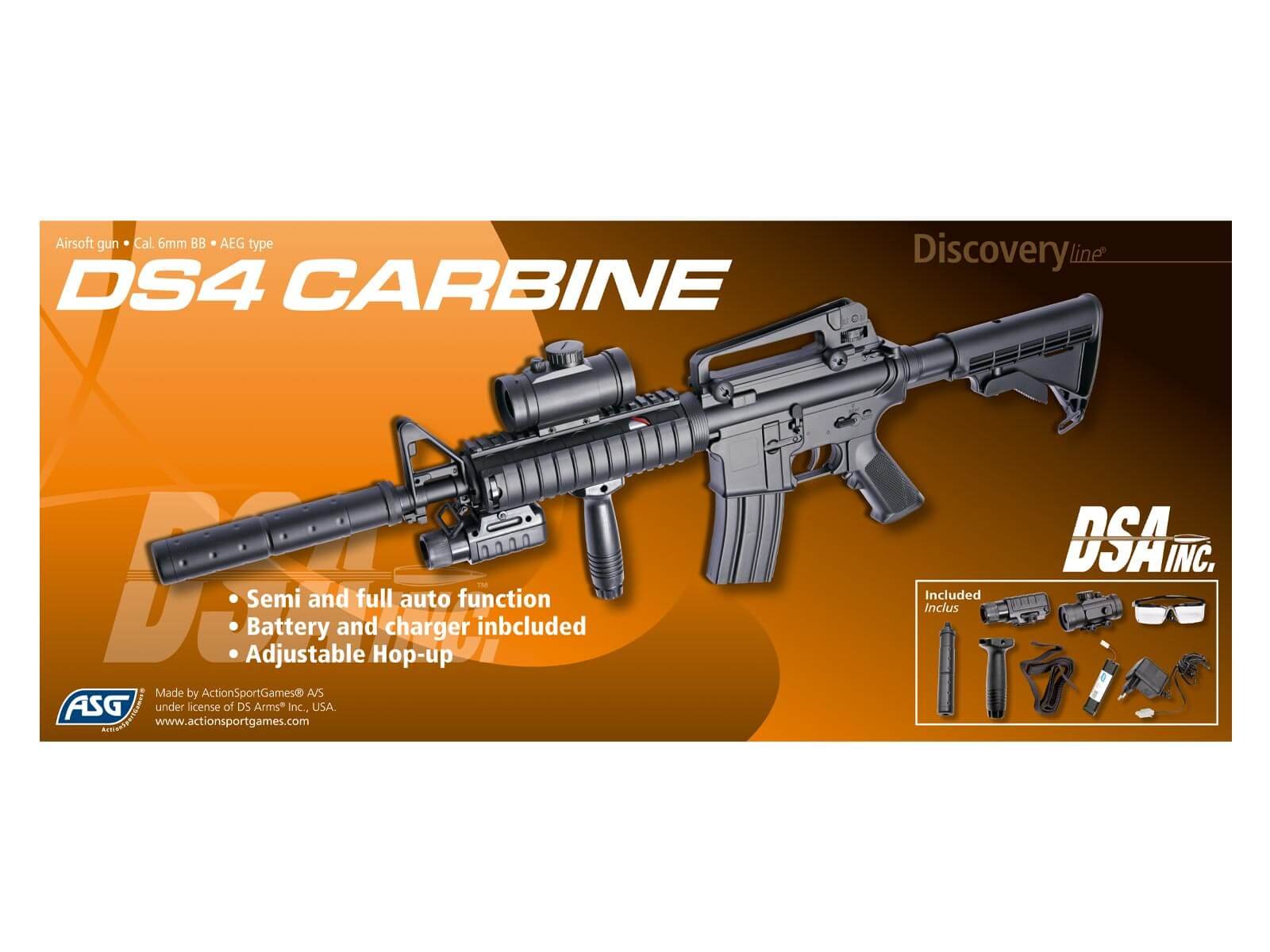 DS4 Carbine, Discovery