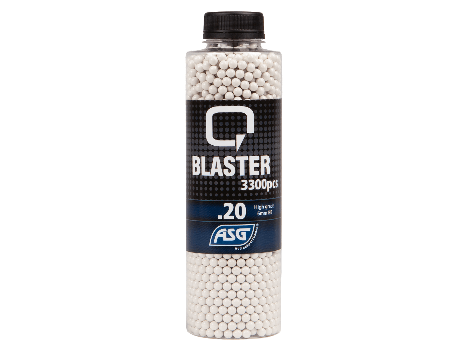 ASG Q Blaster, 0,20g, Hvid, 3300 Stk