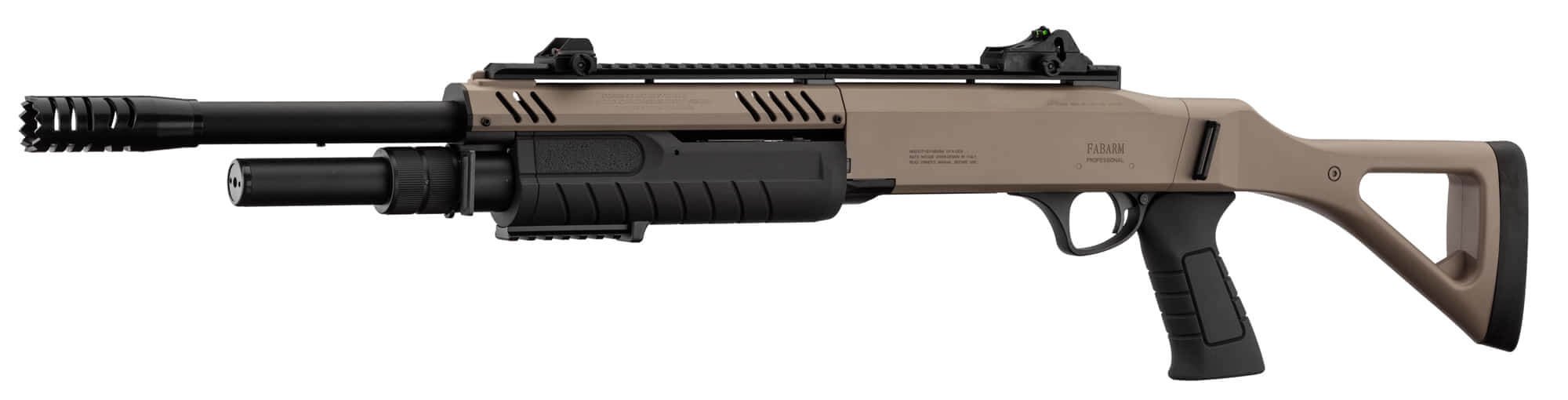 BO Fabarm STF/12-18 Shotgun, Tan
