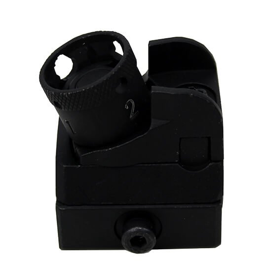 Rear sight, removable for M4/HK416 - Iron Sights - Hank Tactical