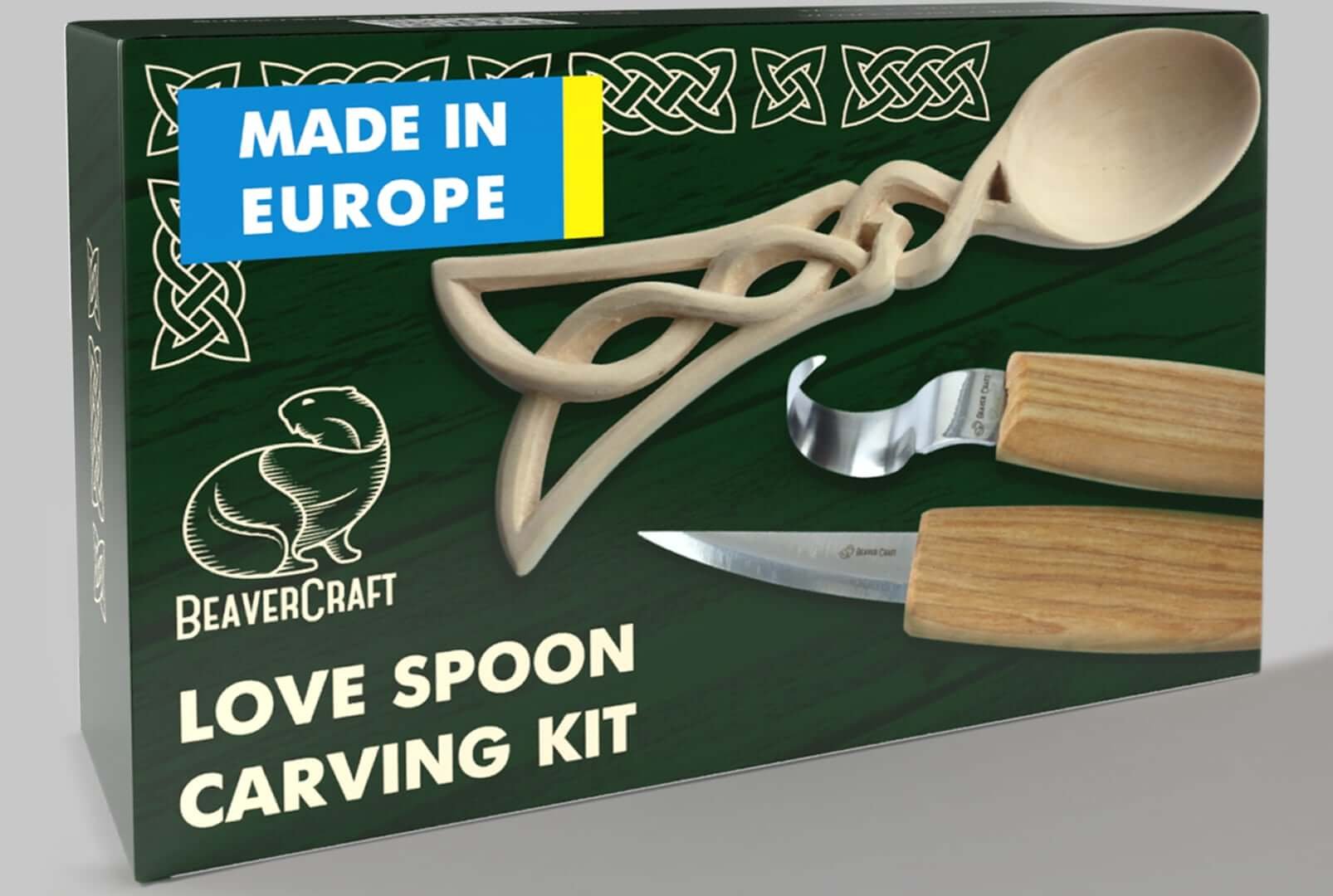 BeaverCraft Snittest, Celtic Spoon