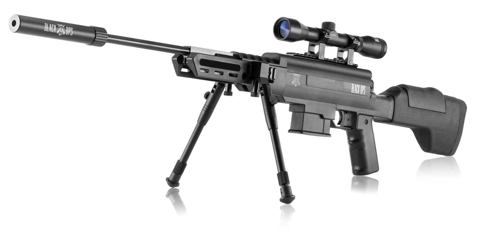 Black Ops Carabine Luftgevr 4,5 mm, Sort
