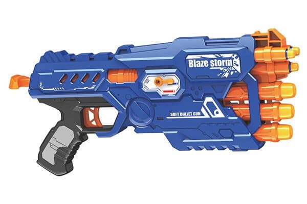 Blaze Storm MEGA blaster (2 forskellige skud)