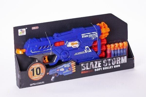 Blaze Storm MEGA blaster (2 forskellige skud)