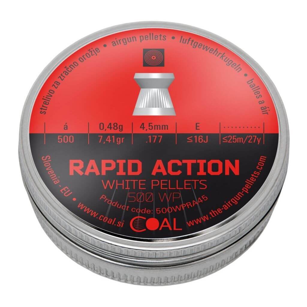 COAL Rapid Action fladhagl, 500 stk, 4,5 mm (.177)