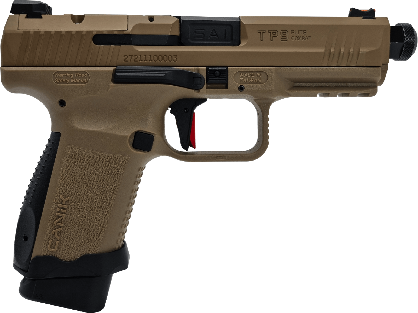 Canik TP9 Elite, Tan