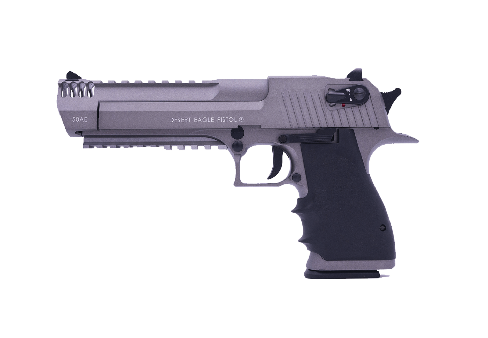 Cybergun Desert Eagle L6, Fuld Auto, Slv