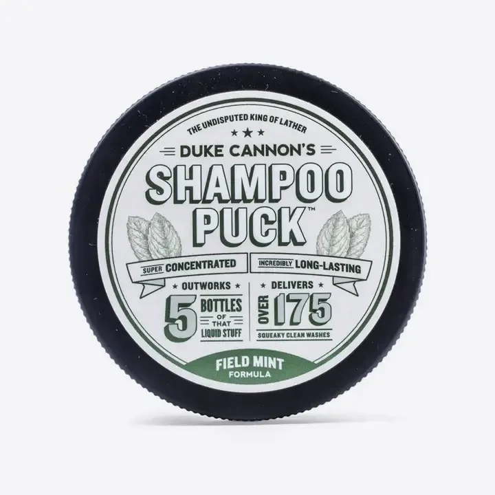 Duke Cannon Shampoo Puck, Field Mint