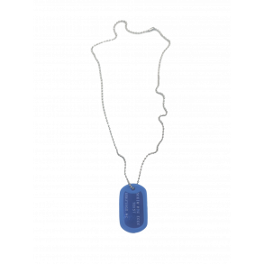 Mrk Bl Dogtag, 1 stk