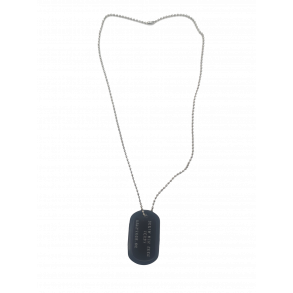 Svart Dogtag, 1 stk