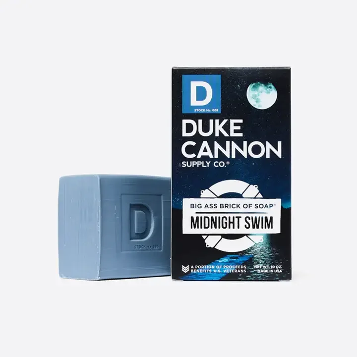 Duke Cannon Big Ass brick of Soap, Midnight Swim, Soap