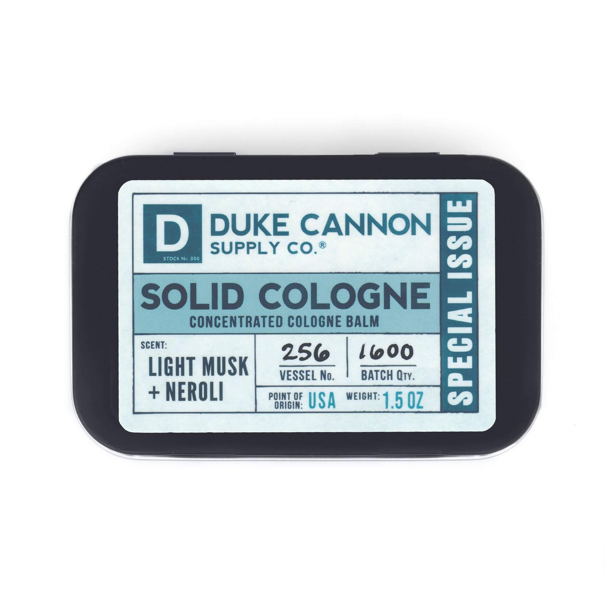 Duke Cannon Solid Parfume, Light Musk