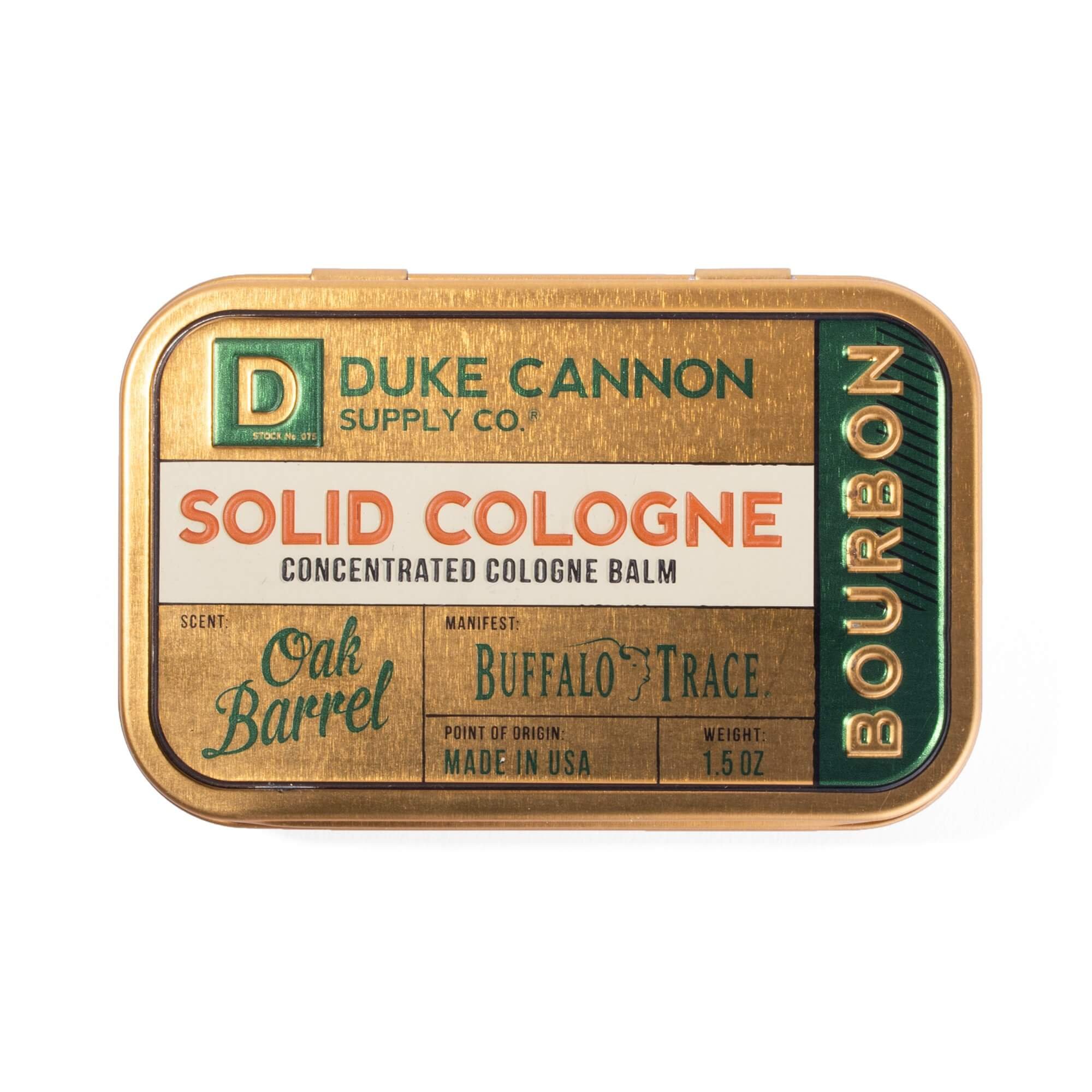Duke Cannon Solid Parfume, Oak Barrel