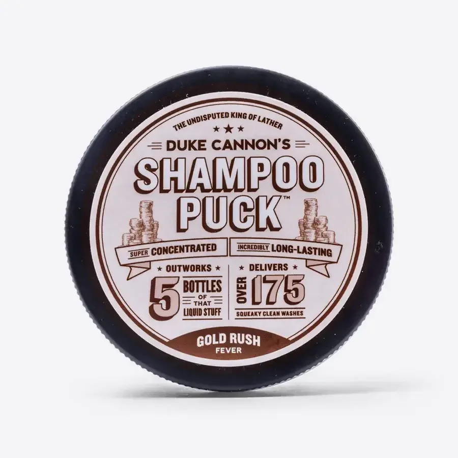 Duke Cannon Shampoo Puck, Gold Rush