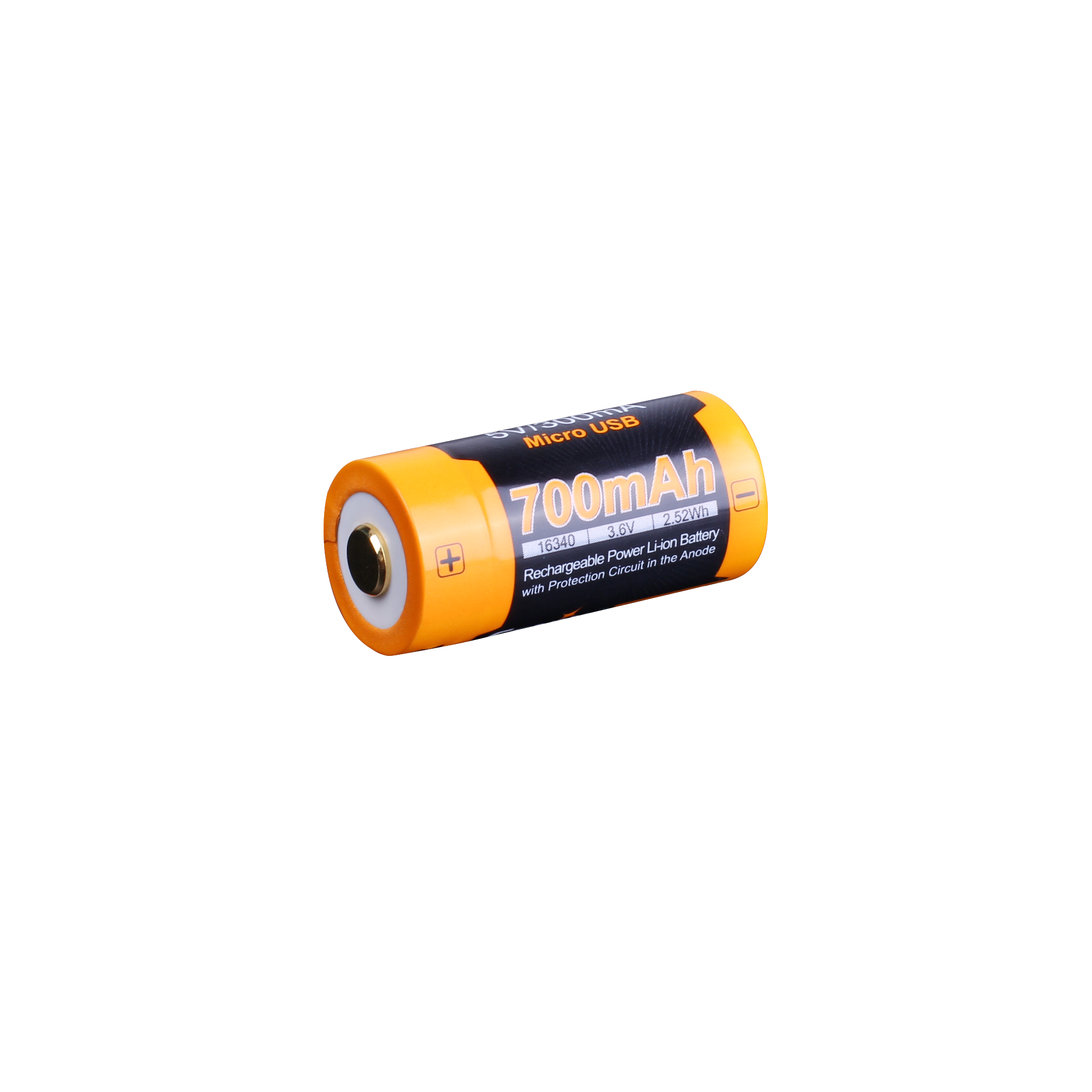 Fenix 16340 Genopladeligt Batteri