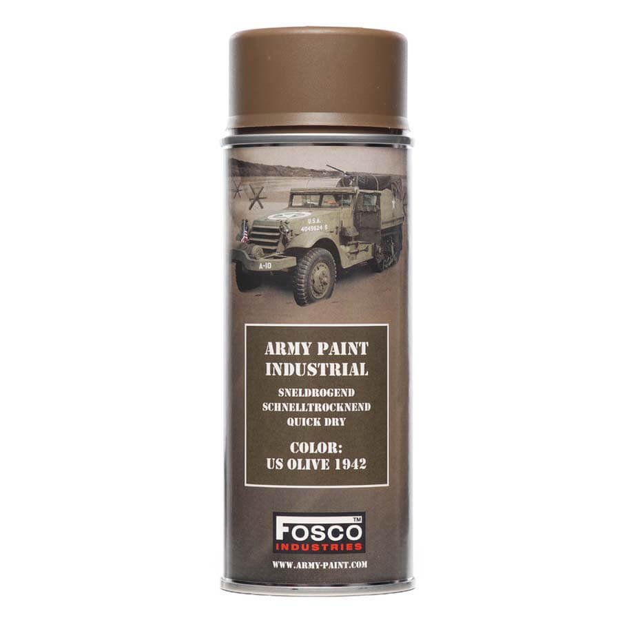 Fosco Maling, US Oliven grn, 400 ml