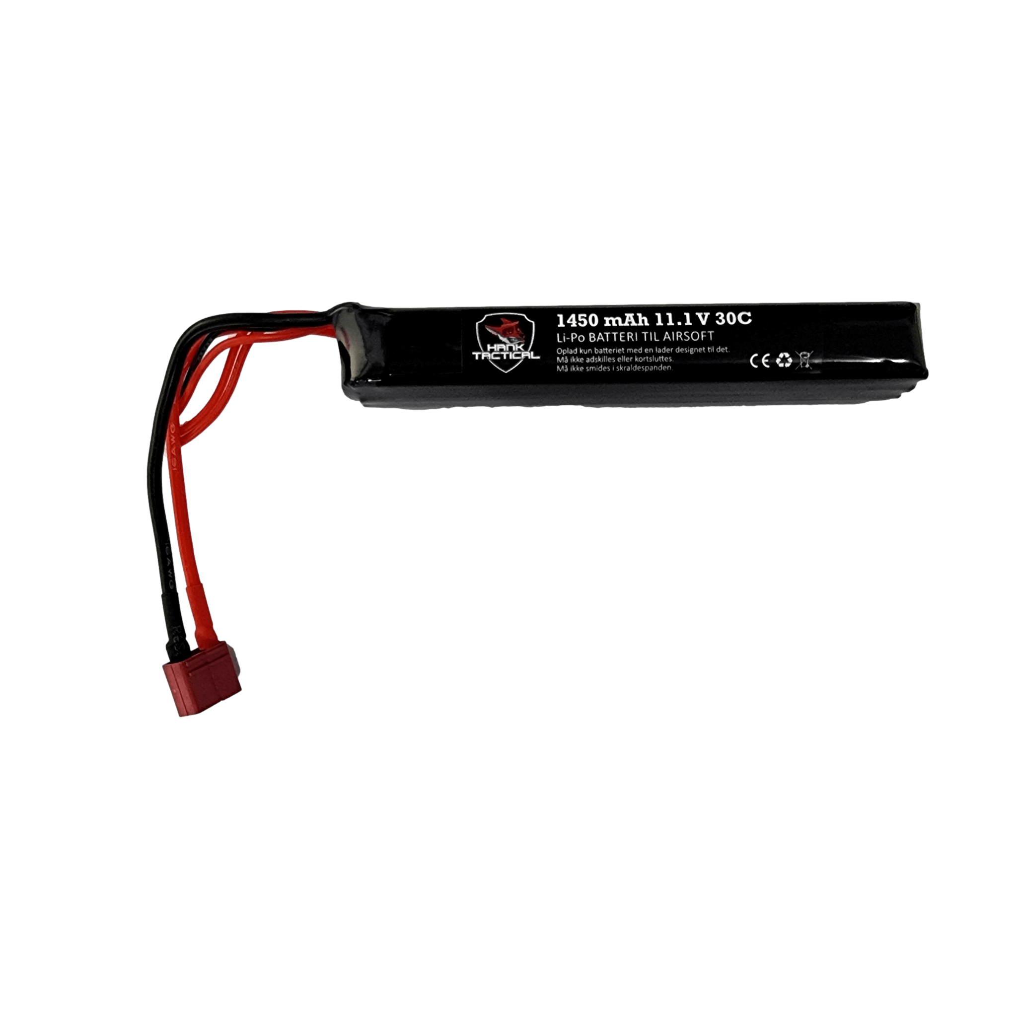 Hank Tactical, 11,1V LiPo, 1450 mAh, Stang, DEAN