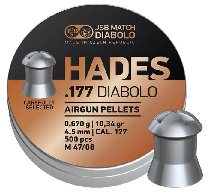 JSB Hades Hagl, 500 stk, 4,5 mm(.177)