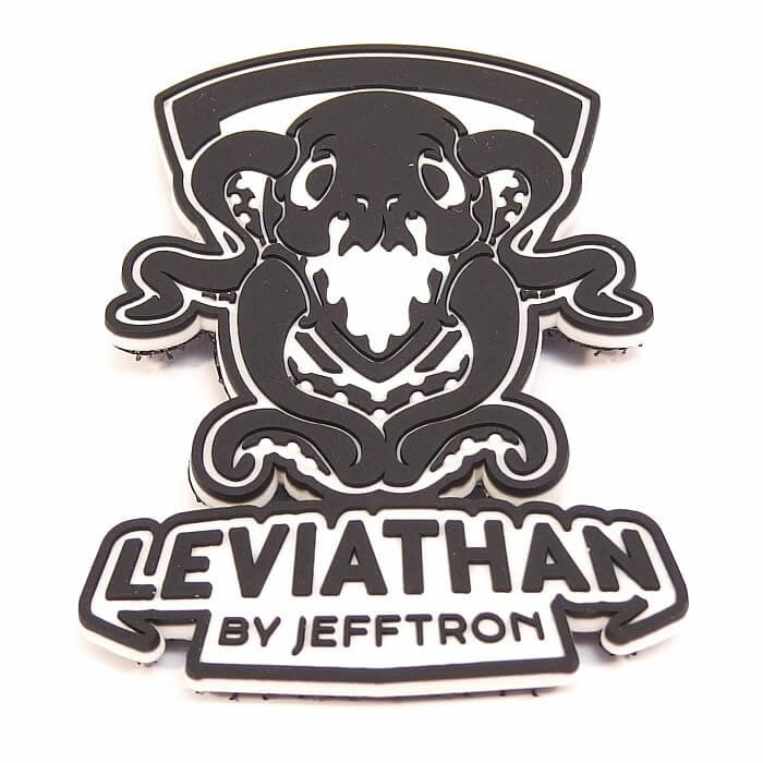 Jefftron Leviathan Patch, Sort/Hvid