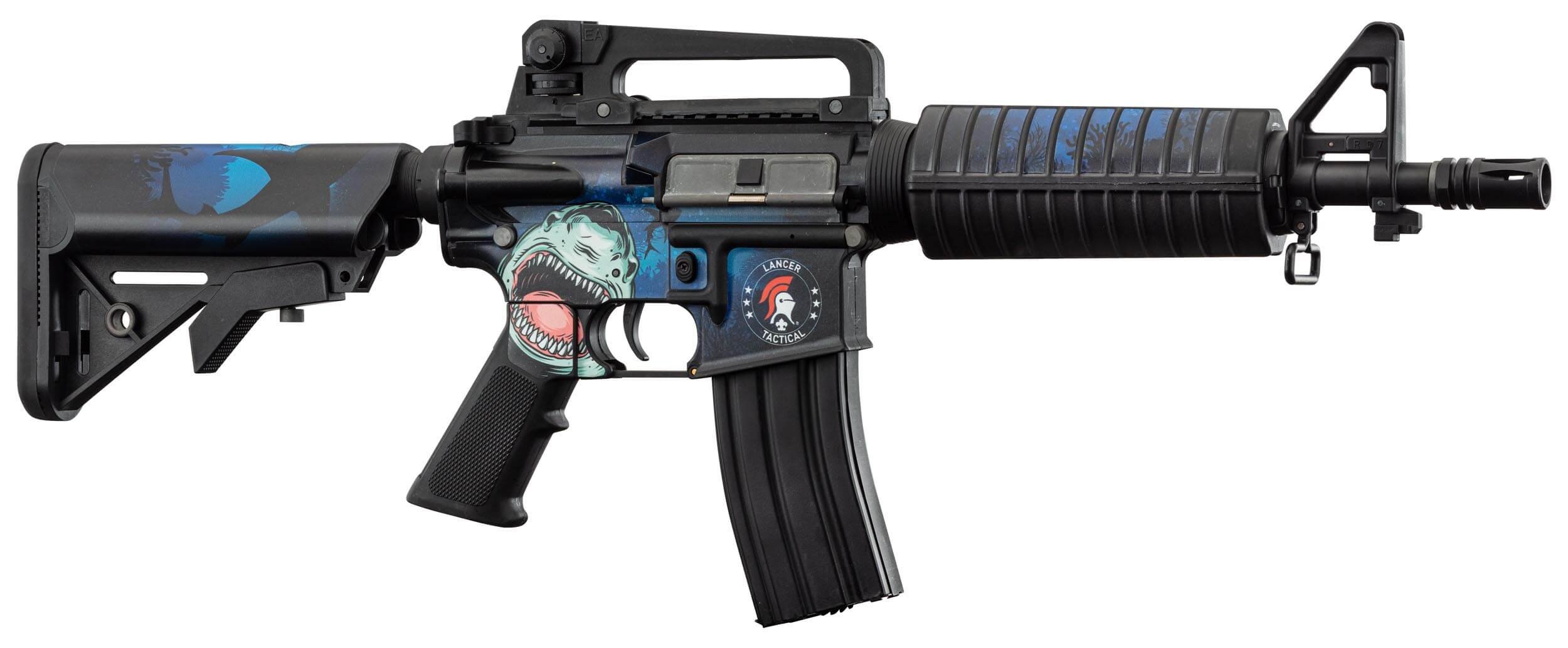 Lancer Tactical M4 Skin, Shark