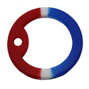 Silencer, Red, White, Blue