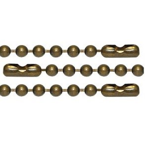 Middels messing Kjede