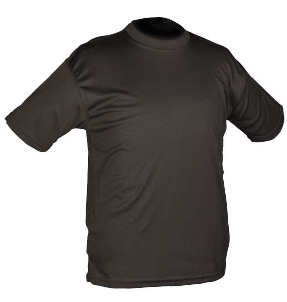 Mil-Tec Quick Dry T-Shirt, Sort