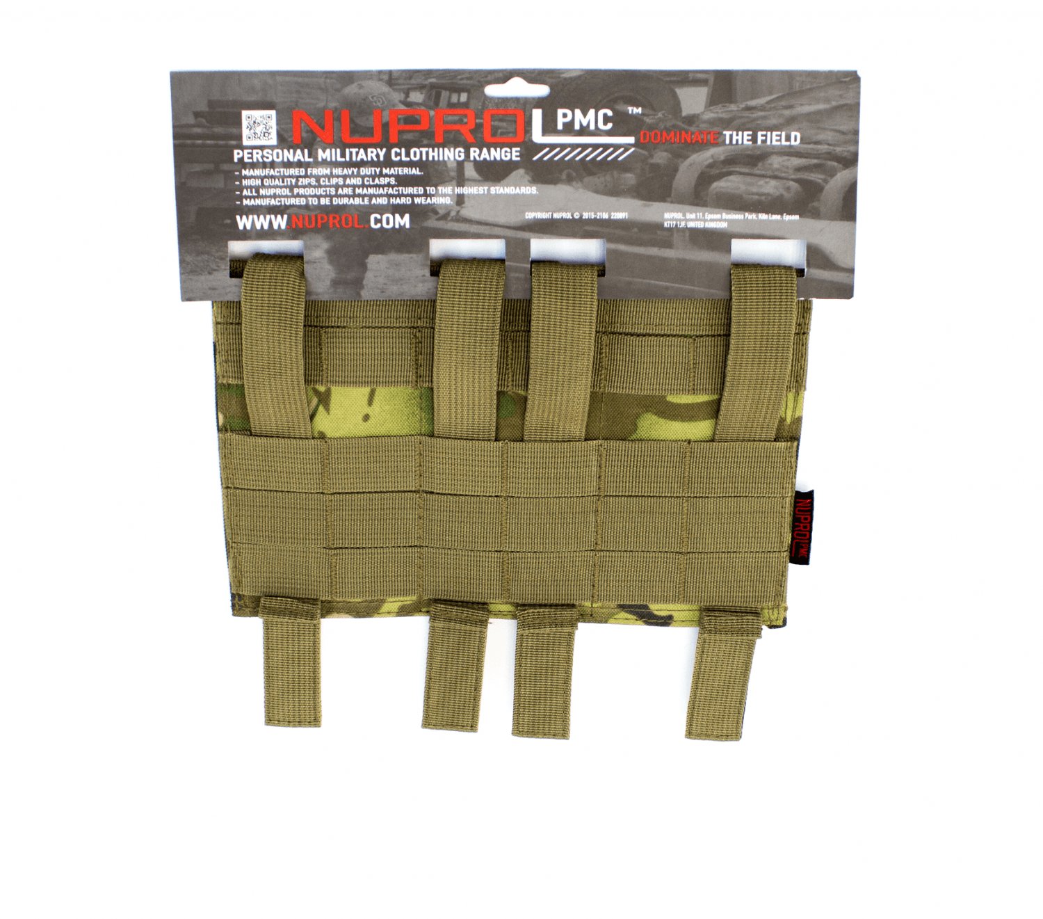 Nuprol PMC Shotgun shell lomme, Multicam