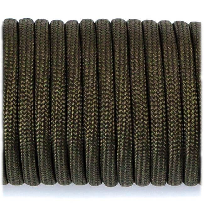 Paracord 550, ArmyGrn, 10 meter