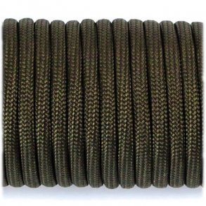 Paracord 550, ArmyGrn, 10 meter