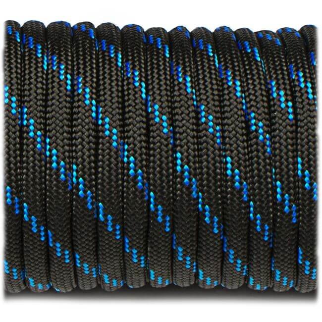 Paracord 550, Thin Blue Line, 10 meter