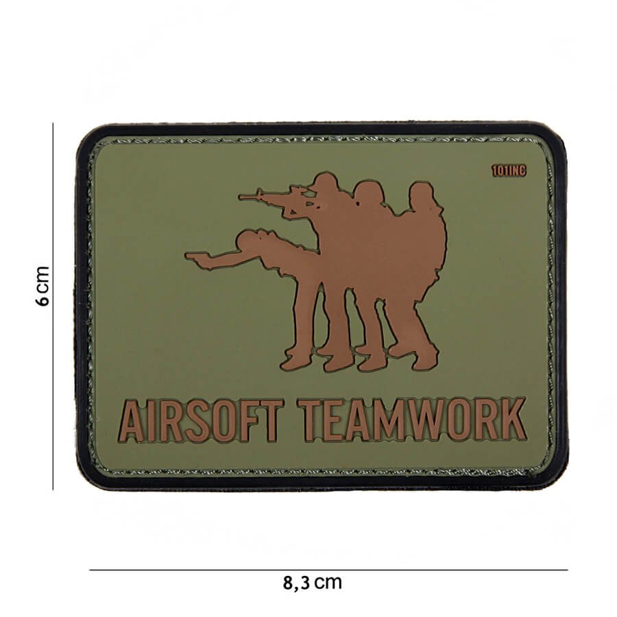 Patch, PVC, Airsoft Teamwork