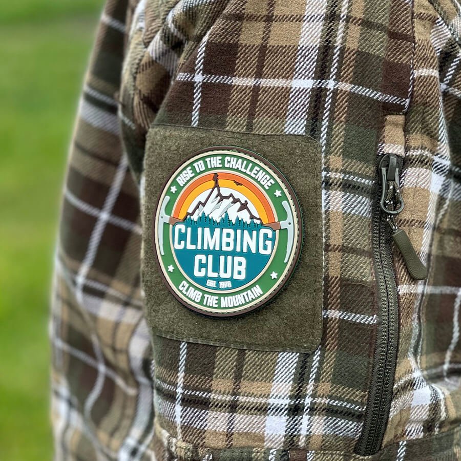 Patch, PVC, Climbing Club