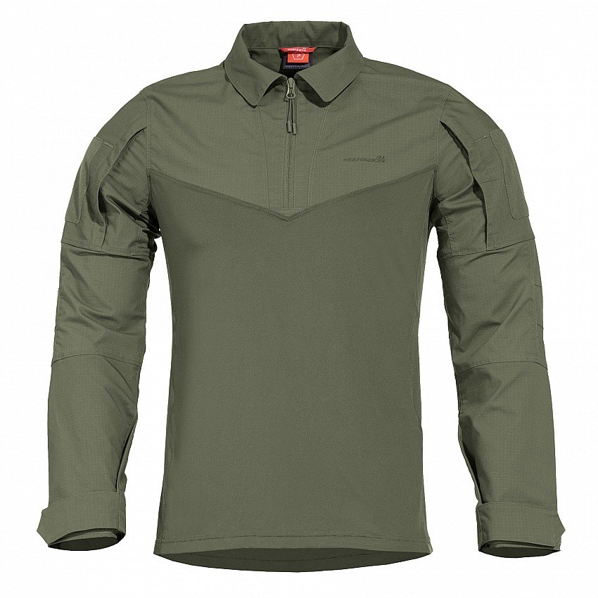 Pentagon Ranger Shirt, Camo Green