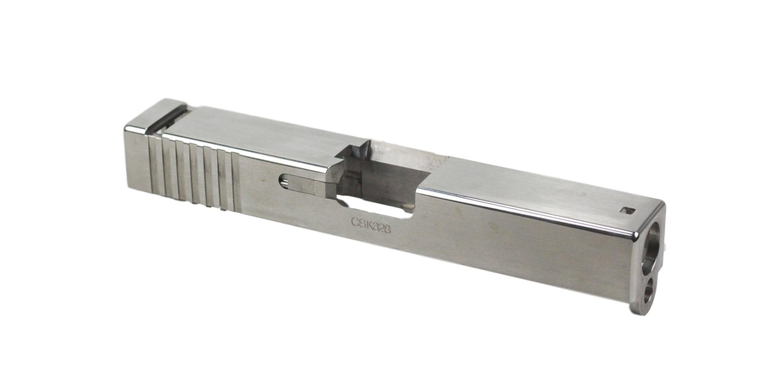 Ra-Tech CNC STAINLESS Slide TM, WE G19, slv